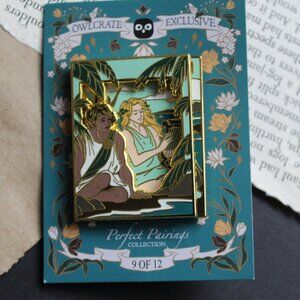 OwlCrate Perfect Pairings Pin - The Song of Achilles
